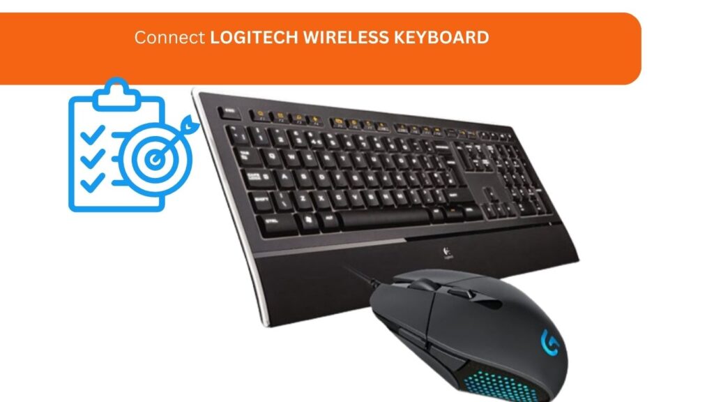 How to connect LOGITECH WIRELESS KEYBOARD
